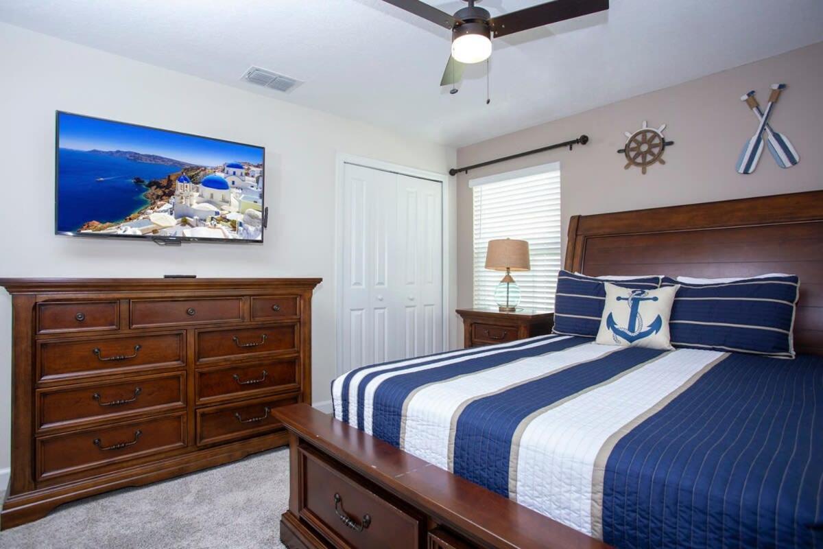 Wonderful 5 Bedroom W/ Pool Close To Disney 4801 Кисими Екстериор снимка